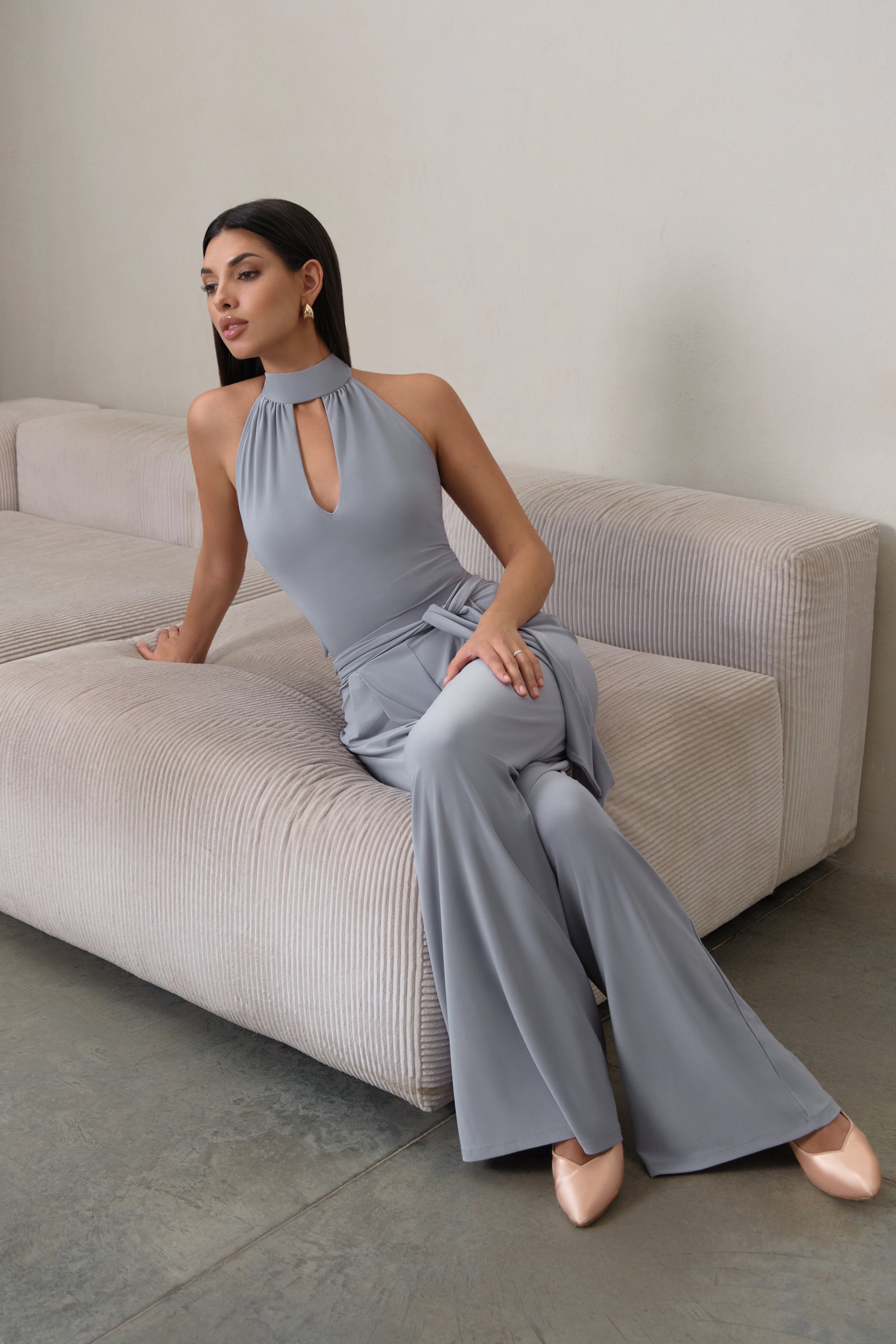 Боди «Helsa» светло-серое