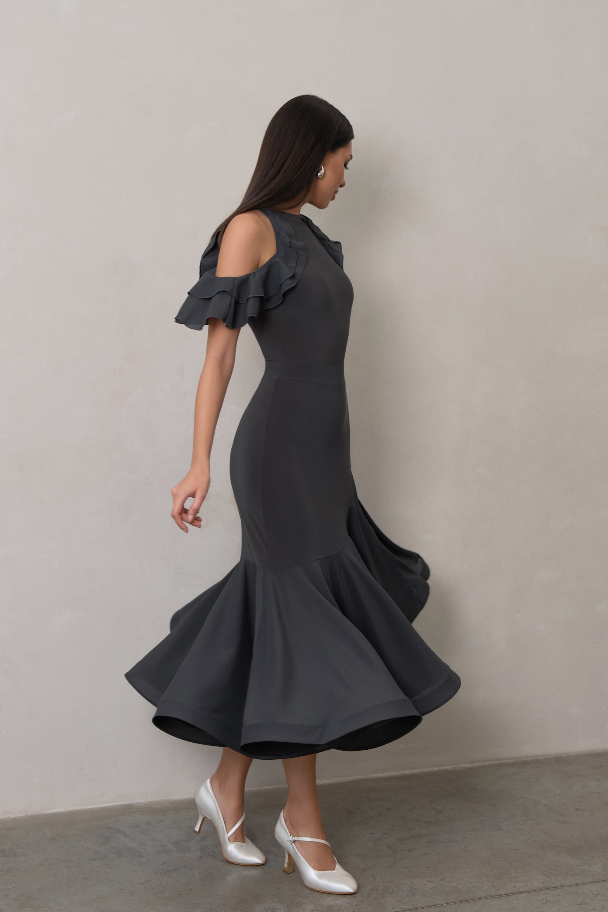 Юбка «Lilian» серая