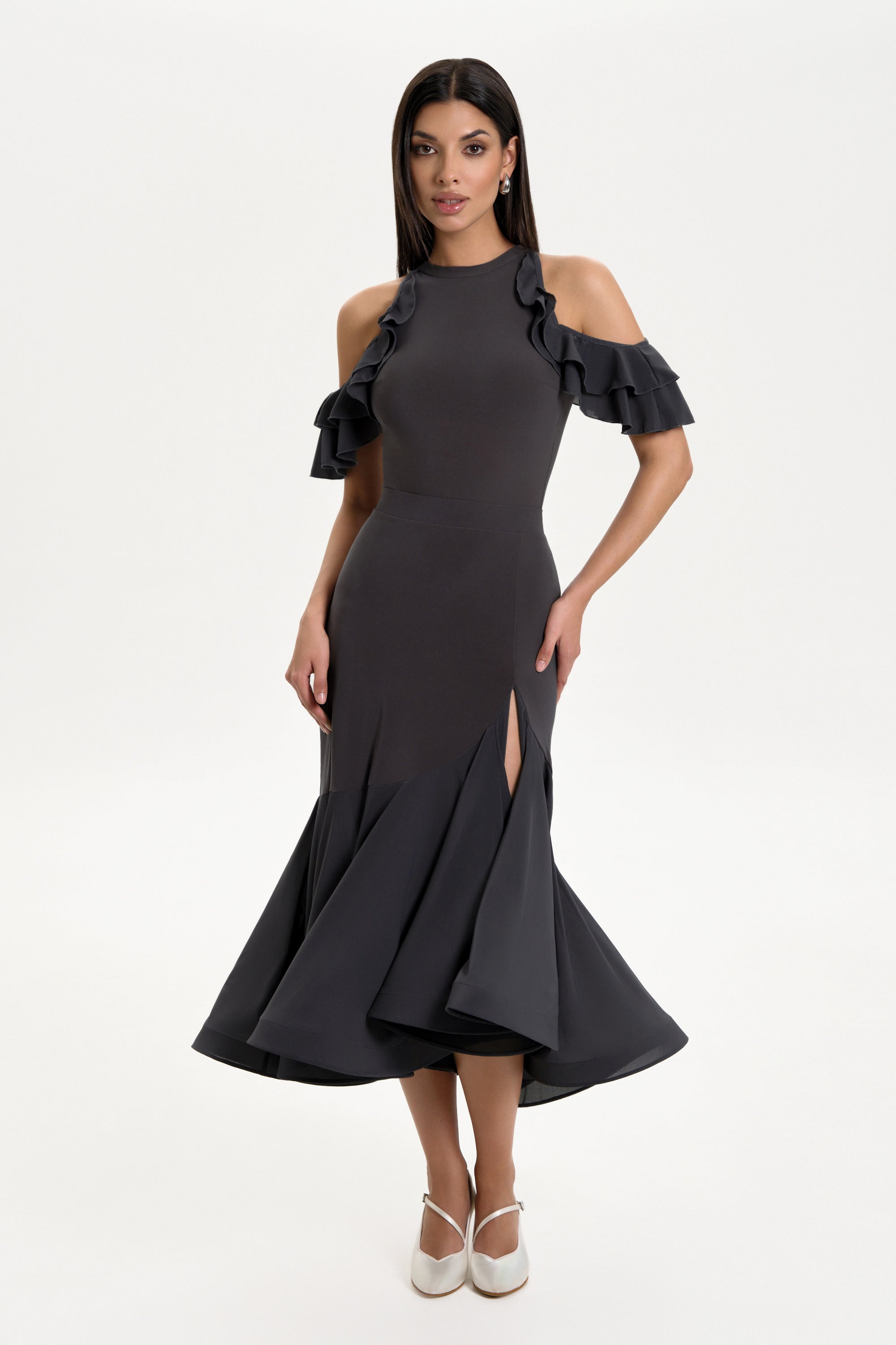 Юбка «Lilian» серая