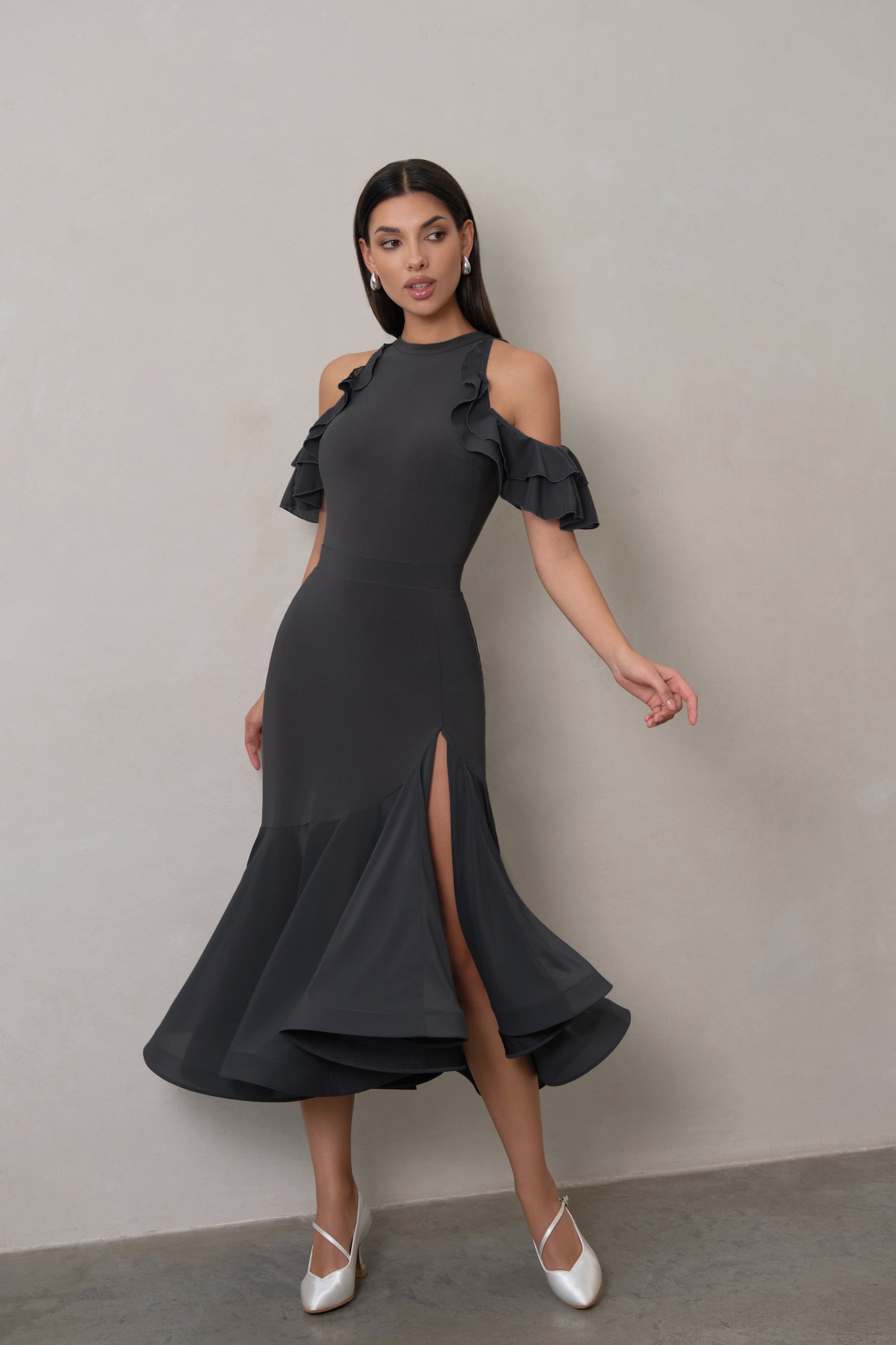 Юбка «Lilian» серая