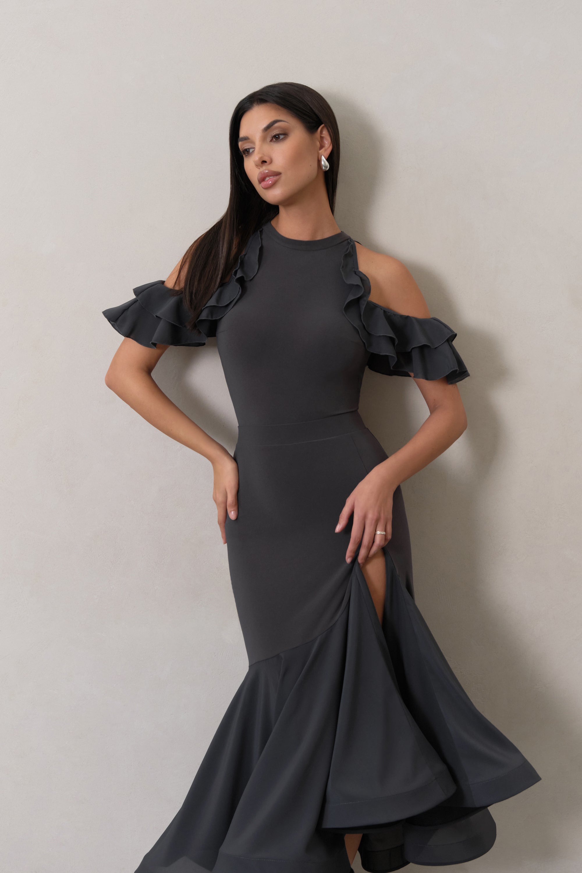 Юбка «Lilian» серая